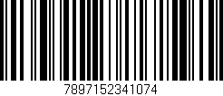 Código de barras (EAN, GTIN, SKU, ISBN): '7897152341074'