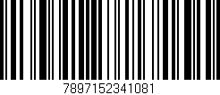 Código de barras (EAN, GTIN, SKU, ISBN): '7897152341081'