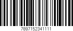 Código de barras (EAN, GTIN, SKU, ISBN): '7897152341111'