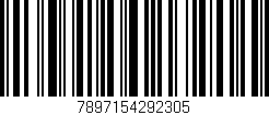 Código de barras (EAN, GTIN, SKU, ISBN): '7897154292305'