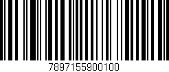 Código de barras (EAN, GTIN, SKU, ISBN): '7897155900100'