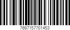 Código de barras (EAN, GTIN, SKU, ISBN): '7897157701453'