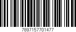 Código de barras (EAN, GTIN, SKU, ISBN): '7897157701477'