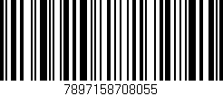 Código de barras (EAN, GTIN, SKU, ISBN): '7897158708055'