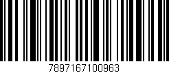 Código de barras (EAN, GTIN, SKU, ISBN): '7897167100963'