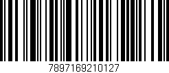 Código de barras (EAN, GTIN, SKU, ISBN): '7897169210127'