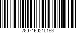 Código de barras (EAN, GTIN, SKU, ISBN): '7897169210158'