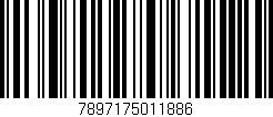 Código de barras (EAN, GTIN, SKU, ISBN): '7897175011886'
