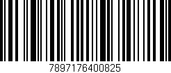 Código de barras (EAN, GTIN, SKU, ISBN): '7897176400825'