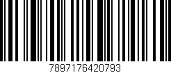Código de barras (EAN, GTIN, SKU, ISBN): '7897176420793'