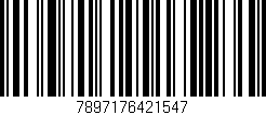 Código de barras (EAN, GTIN, SKU, ISBN): '7897176421547'