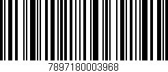 Código de barras (EAN, GTIN, SKU, ISBN): '7897180003968'