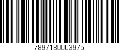 Código de barras (EAN, GTIN, SKU, ISBN): '7897180003975'