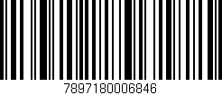 Código de barras (EAN, GTIN, SKU, ISBN): '7897180006846'