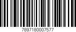 Código de barras (EAN, GTIN, SKU, ISBN): '7897180007577'