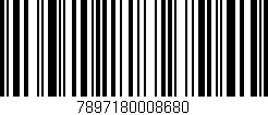 Código de barras (EAN, GTIN, SKU, ISBN): '7897180008680'