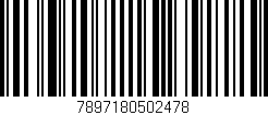 Código de barras (EAN, GTIN, SKU, ISBN): '7897180502478'