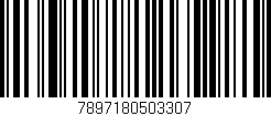 Código de barras (EAN, GTIN, SKU, ISBN): '7897180503307'