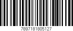 Código de barras (EAN, GTIN, SKU, ISBN): '7897181805127'