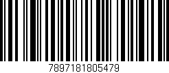 Código de barras (EAN, GTIN, SKU, ISBN): '7897181805479'