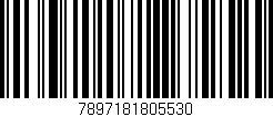Código de barras (EAN, GTIN, SKU, ISBN): '7897181805530'