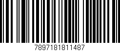 Código de barras (EAN, GTIN, SKU, ISBN): '7897181811487'