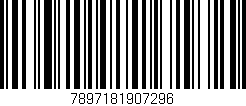 Código de barras (EAN, GTIN, SKU, ISBN): '7897181907296'