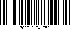 Código de barras (EAN, GTIN, SKU, ISBN): '7897181941757'