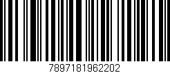 Código de barras (EAN, GTIN, SKU, ISBN): '7897181962202'
