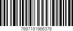 Código de barras (EAN, GTIN, SKU, ISBN): '7897181966378'