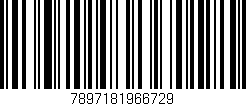 Código de barras (EAN, GTIN, SKU, ISBN): '7897181966729'