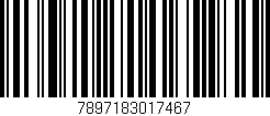 Código de barras (EAN, GTIN, SKU, ISBN): '7897183017467'