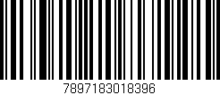 Código de barras (EAN, GTIN, SKU, ISBN): '7897183018396'
