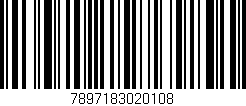 Código de barras (EAN, GTIN, SKU, ISBN): '7897183020108'