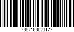 Código de barras (EAN, GTIN, SKU, ISBN): '7897183020177'