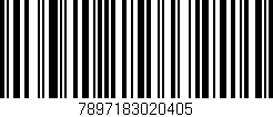 Código de barras (EAN, GTIN, SKU, ISBN): '7897183020405'