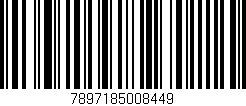 Código de barras (EAN, GTIN, SKU, ISBN): '7897185008449'