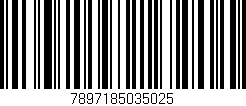 Código de barras (EAN, GTIN, SKU, ISBN): '7897185035025'