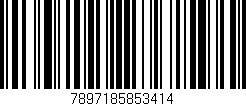 Código de barras (EAN, GTIN, SKU, ISBN): '7897185853414'