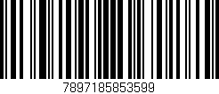Código de barras (EAN, GTIN, SKU, ISBN): '7897185853599'