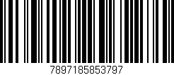 Código de barras (EAN, GTIN, SKU, ISBN): '7897185853797'