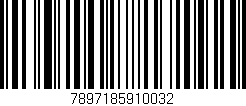 Código de barras (EAN, GTIN, SKU, ISBN): '7897185910032'