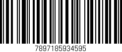Código de barras (EAN, GTIN, SKU, ISBN): '7897185934595'