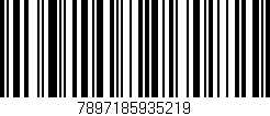 Código de barras (EAN, GTIN, SKU, ISBN): '7897185935219'
