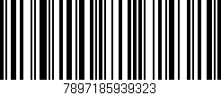 Código de barras (EAN, GTIN, SKU, ISBN): '7897185939323'