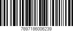 Código de barras (EAN, GTIN, SKU, ISBN): '7897186006239'