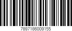 Código de barras (EAN, GTIN, SKU, ISBN): '7897186009155'
