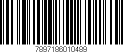 Código de barras (EAN, GTIN, SKU, ISBN): '7897186010489'