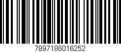Código de barras (EAN, GTIN, SKU, ISBN): '7897186016252'