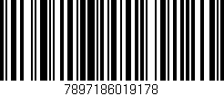 Código de barras (EAN, GTIN, SKU, ISBN): '7897186019178'